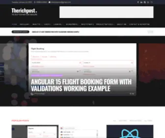 Therichpost.com(Therichpost) Screenshot