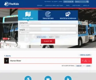 Theride.org(Home Page) Screenshot
