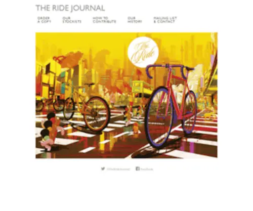 Theridejournal.com(The Ride Journal) Screenshot