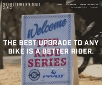 Therideseriesmtb.com(Why The Ride Series) Screenshot
