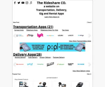 Therideshareco.com(The Rideshare CO) Screenshot