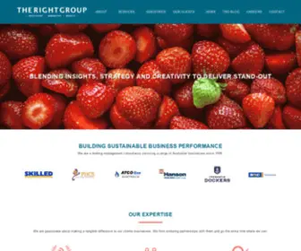 Therightgroup.com.au(The Right Group) Screenshot