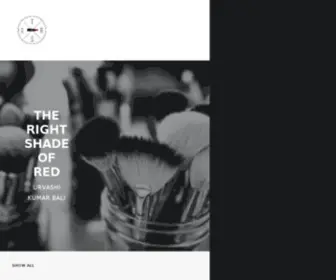 Therightshadeofred.com(Welcome) Screenshot