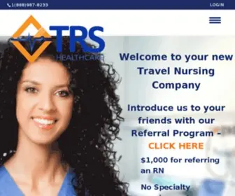 Therightsolutions.com(Travel Nursing Agency) Screenshot