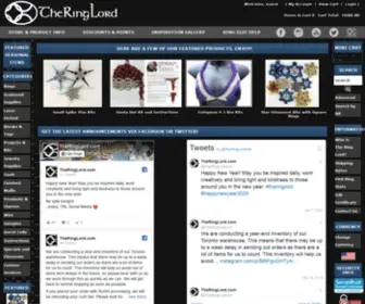 Theringlord.org(The Ring Lord Chainmail Chain Mail Maille Supplies) Screenshot