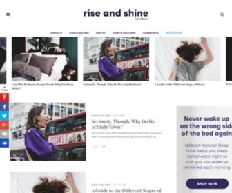 Theriseandshine.com(The Rise & Shine) Screenshot