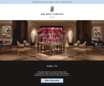 Theritzcarltondallas.com(Special Offerings) Screenshot