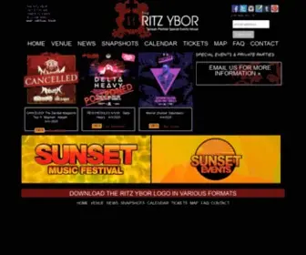 Theritzybor.com(The RITZ YBOR) Screenshot