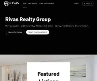 Therivasrealtygroup.com(The Rivas Group) Screenshot