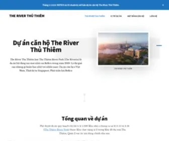 Theriverin.vn(THE RIVER THỦ THIÊM) Screenshot