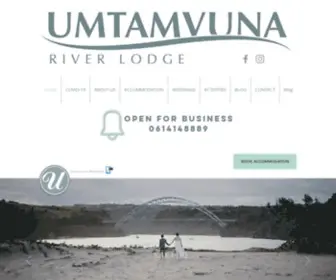 Theriverlodge.co.za(Umtamvuna River Lodge) Screenshot