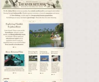 Theriverreturns.org(The River Returns) Screenshot