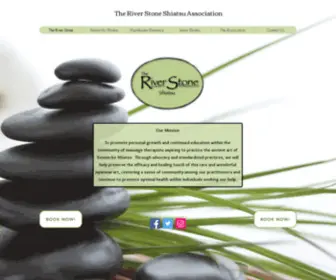 Theriverstoneshiatsu.com(The River Stone Shiatsu Center) Screenshot