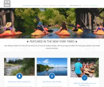 Therivertc.com(River Outfitters) Screenshot