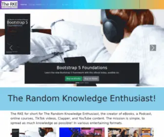 Therke.com(The Random Knowledge Enthusiast) Screenshot