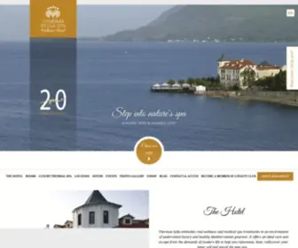 Thermaesylla.gr(Thermaesylla SPA Hotel) Screenshot