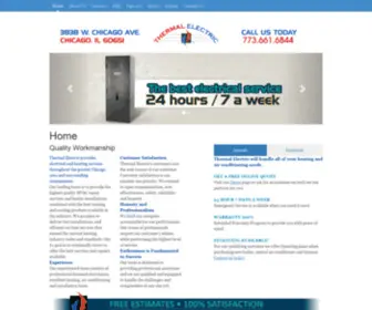 Thermal-Electric.com(Thermal Electric Inc) Screenshot