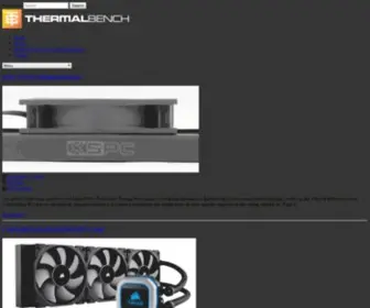 Thermalbench.com(Thermal Bench) Screenshot