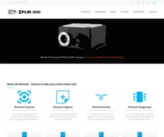 Thermalcapture.com(Thermal Imaging Technology) Screenshot