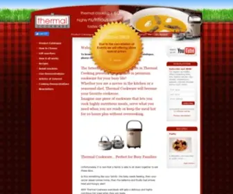 Thermalcookware.com(Thermal Cookware) Screenshot