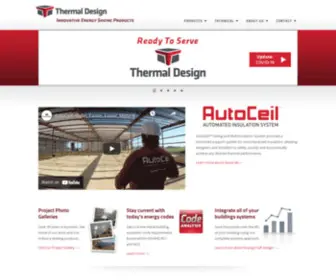 Thermaldesign.com(Thermal Design) Screenshot