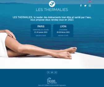 Thermalies.com(LES THERMALIES) Screenshot