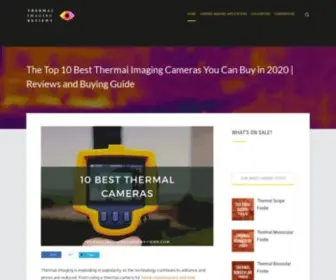 Thermalimagingcamerareviews.com(Thermal imaging camera reviews) Screenshot