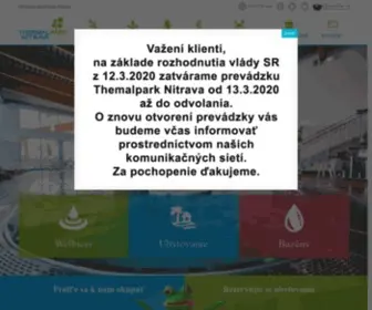 Thermalnitrava.sk(Thermal Nitrava) Screenshot
