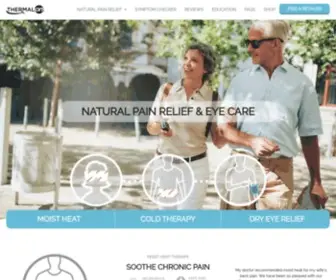 Thermalon.com(Thermalon Natural Dry Eye & Pain Relief Products) Screenshot