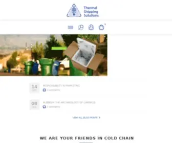 Thermalshipping.com(Thermal Shipping Solutions) Screenshot