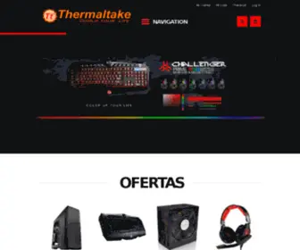 Thermaltake.com.mx(Thermaltake) Screenshot