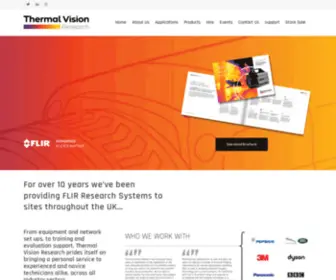 Thermalvisionresearch.co.uk(Thermal Vision Research is one of the UK’s leading suppliers and consultants for thermal imaging cameras and thermal imaging systems for use in research) Screenshot