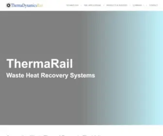 Thermarail.com(Converting Waste Thermal Energy to Electricity) Screenshot