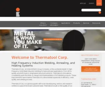 Thermatool.com(Thermatool Corp) Screenshot