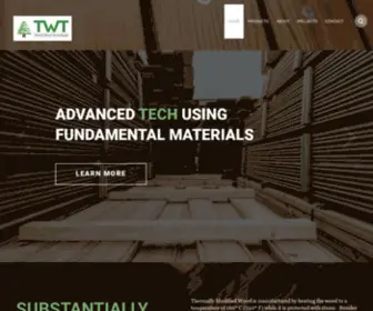 Thermawoodtech.com(Therma Wood Tech) Screenshot