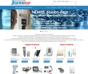 Thermcoproducts.com(Thermco Products Inc) Screenshot