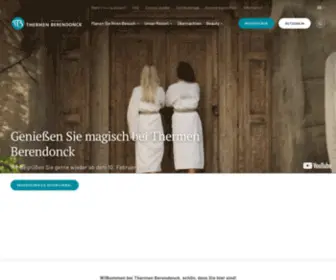 Thermenberendonck.de(Erstklassige Wellness und orientalische Magie in Thermen Berendonck) Screenshot