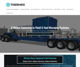 Thermex-SYstems.com(Thermex Engineered Systems Inc) Screenshot