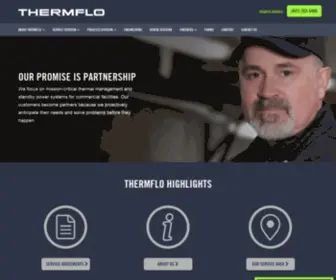 Thermflo.com(Mission Critical) Screenshot