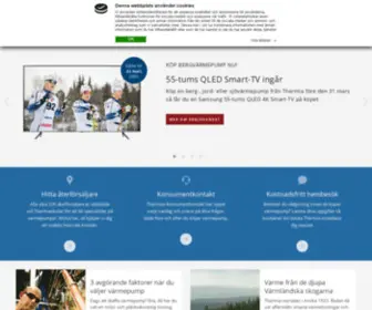 Thermia.se(Thermia Värmepumpar) Screenshot