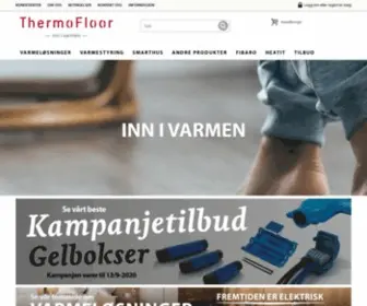 Thermo-Floor.no(Thermo Floor AS) Screenshot