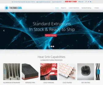 Thermocoolcorp.com(Thermo Cool) Screenshot