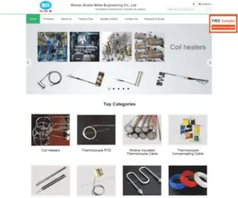 Thermocoupleheater.com(Quality Coil Heaters & Thermocouple RTD Manufacturer) Screenshot