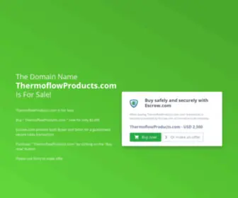Thermoflowproducts.com(This domain may be for sale) Screenshot