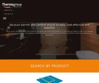 Thermogroupuk.com(Thermogroup UK) Screenshot