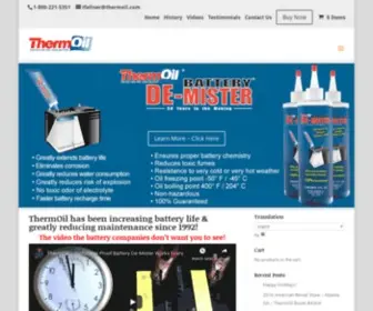 Thermoil.com(Increase battery life & reduce battery maintenace) Screenshot