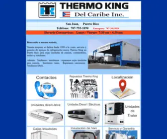 Thermokingpr.com(Thermo King del Caribe) Screenshot