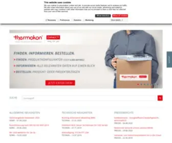 Thermokon.de(HOME OF SENSOR TECHNOLOGY) Screenshot