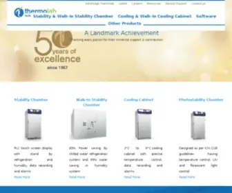 Thermolabscientific.com(Thermolab Scientific Equipments) Screenshot