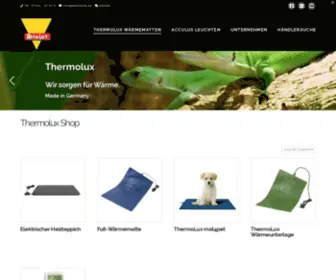 Thermolux.eu(Just another WordPress site) Screenshot